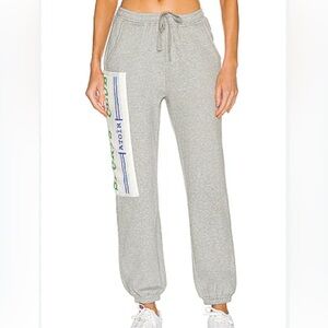 Atoir Gray Sweatpants with Sports Club Patch